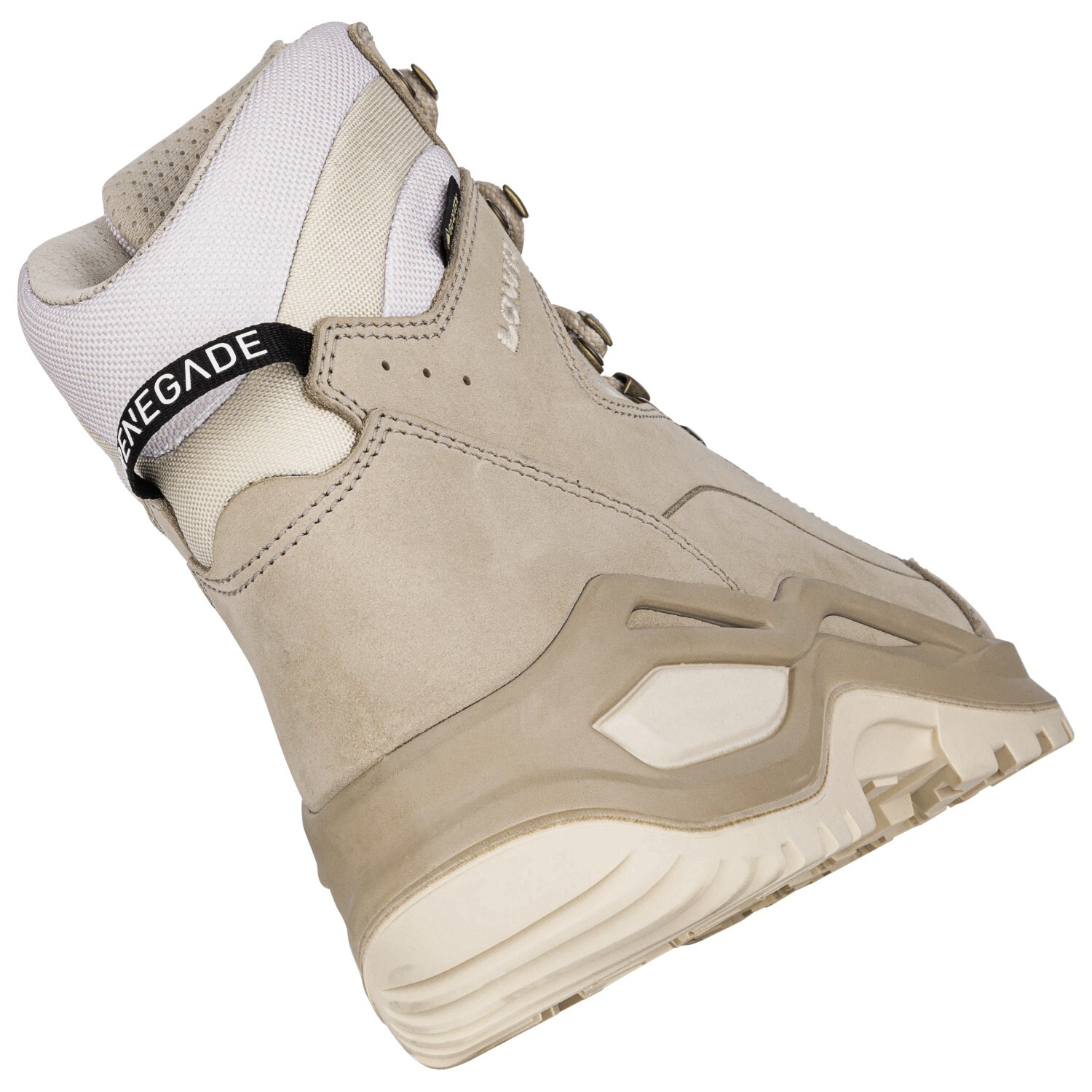 Женские ботинки Lowa Women's Renegade Evo GTX Mid трекинговые на шнуровке, хаки — фото 4