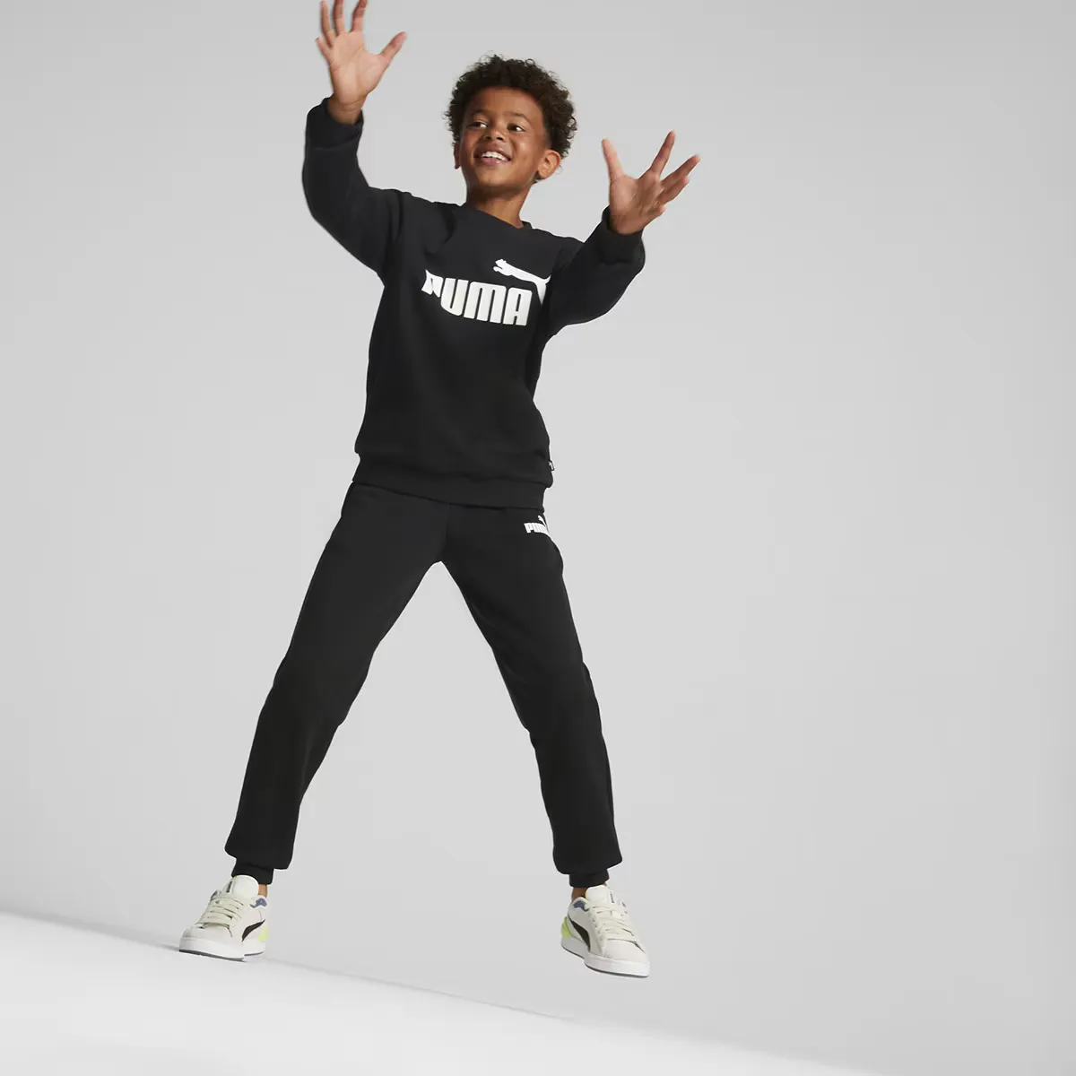 

Детский спортивный костюм No1 с логотипом Puma, чёрный