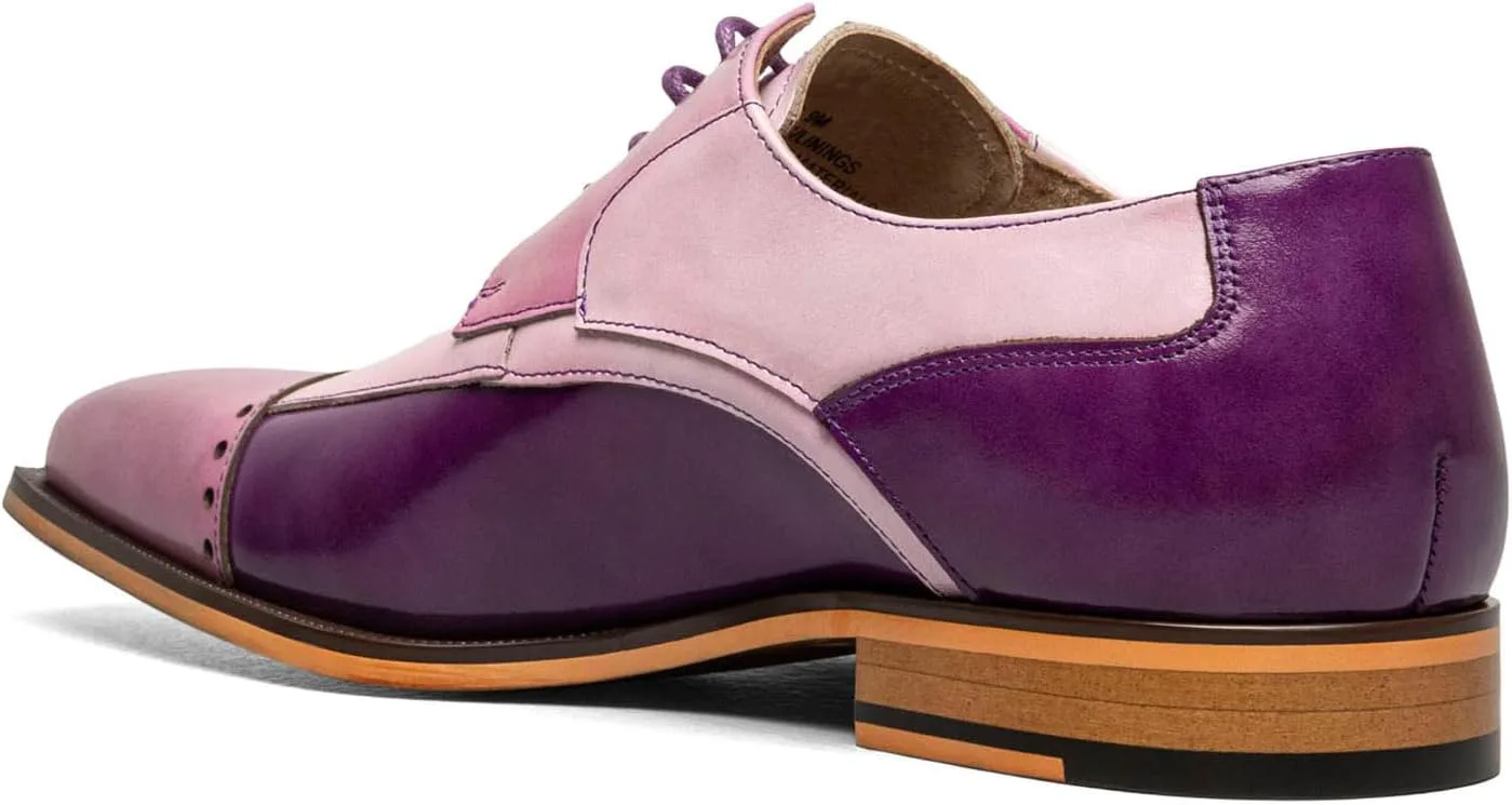 Туфли Stacy Adams Mens Plaza Cap Toe Oxford, фиолетовый — фото 2
