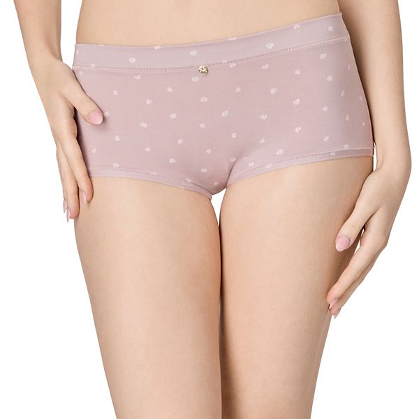 

Женские трусы boy short с полным покрытием и средней посадкой dmssbs Maidenform, Blush Dotted Ditsy