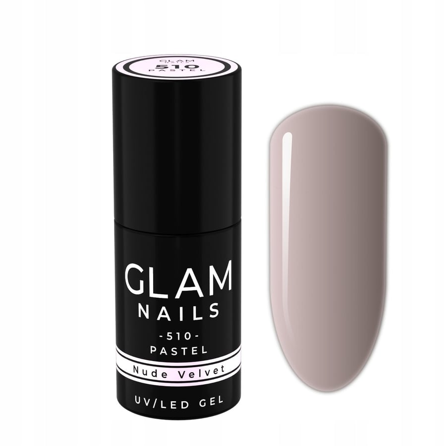 

Гибридный лак для ногтей Glam Nails 510 Nude Velvet 6 мл