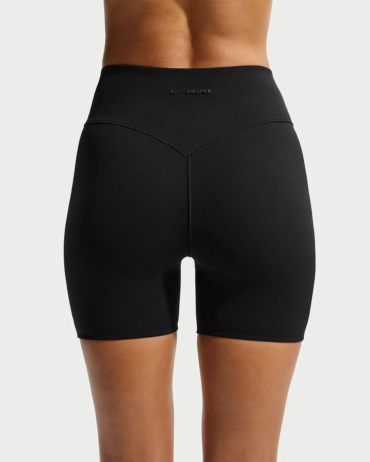 Женские шорты NikeSKIMS Studio Stretch 5", NSKM Obsidian/NSKM Obsidian — фото 3