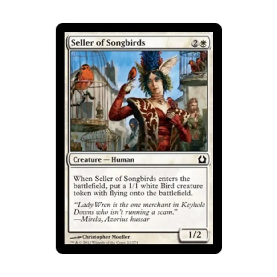 

CCG Продавец певчих птиц (С) (Фольга), MTG - Return to Ravnica