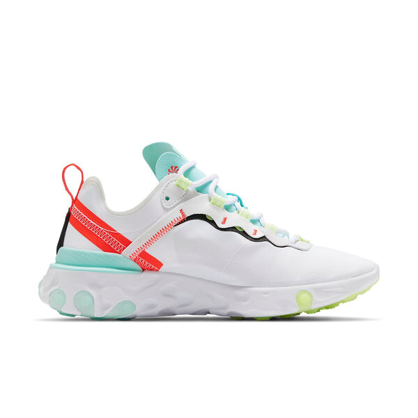 Кроссовки реагируют на элемент 55 Nike, белый — фото 2