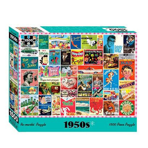 

Настольная игра Re-Marks 1500-Piece Puzzle: The 1950s
