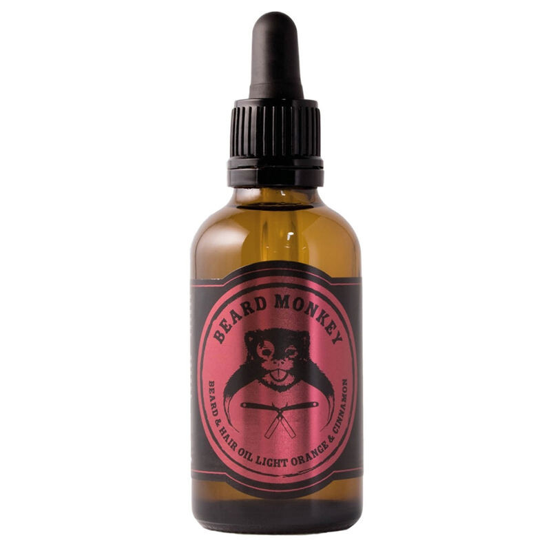 

масло для ухода за бородой Aceite de barba naranja y canela Beard monkey, 50 мл