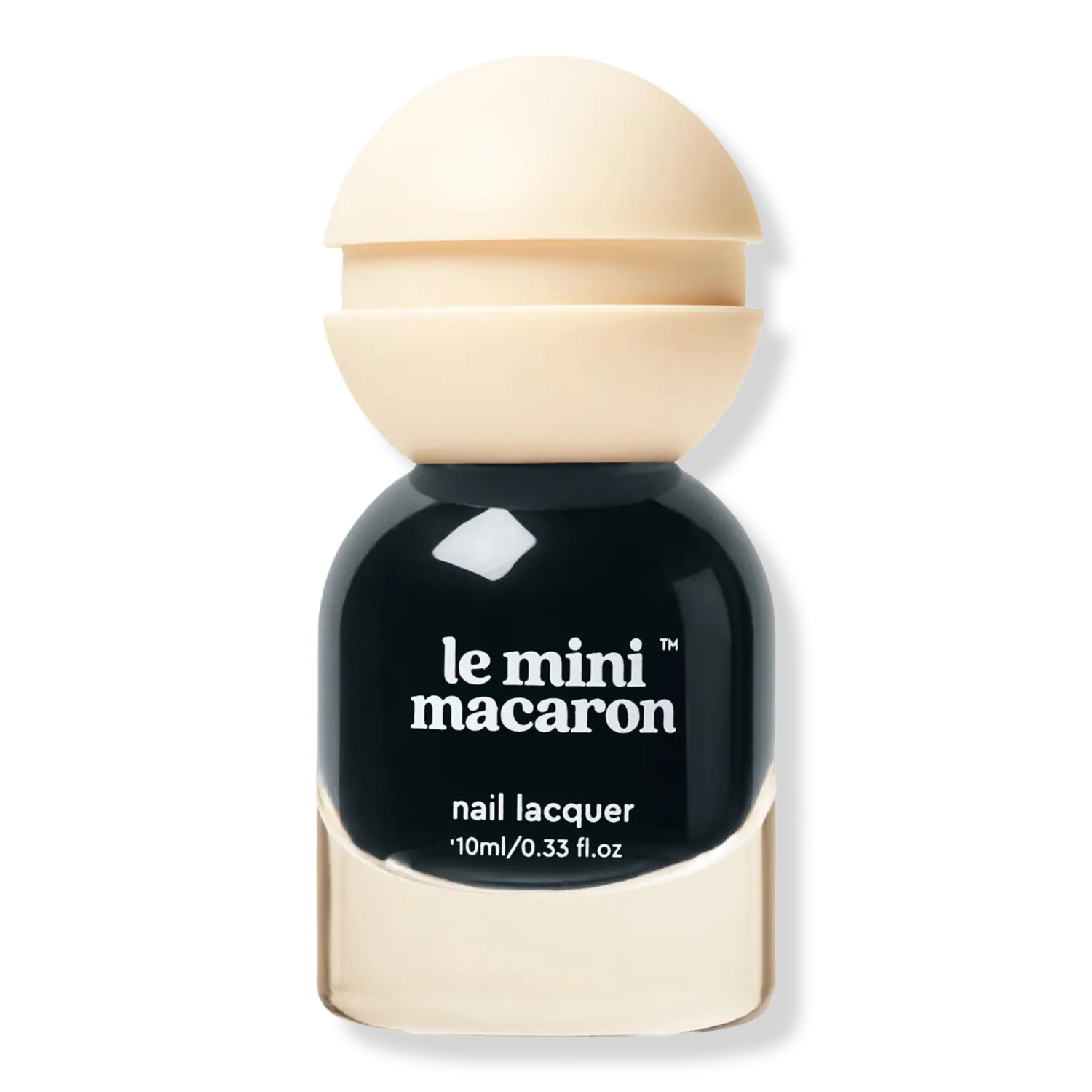 

Коллекция лаков для ногтей Le Sweet Le Mini Macaron, Licorice (rich opaque black)