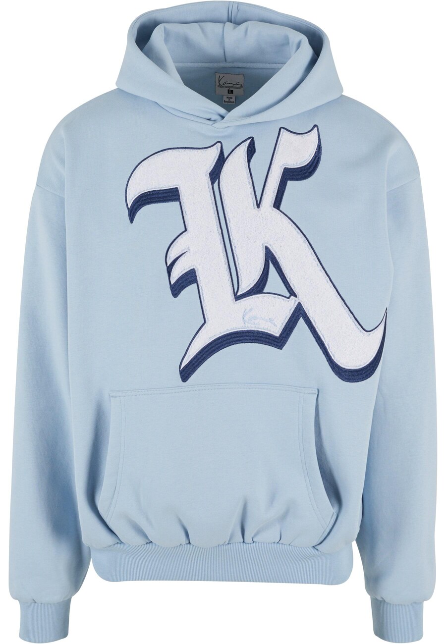 

Толстовка с капюшоном Karl Kani Sweatshirt, цвет night blue/light blue
