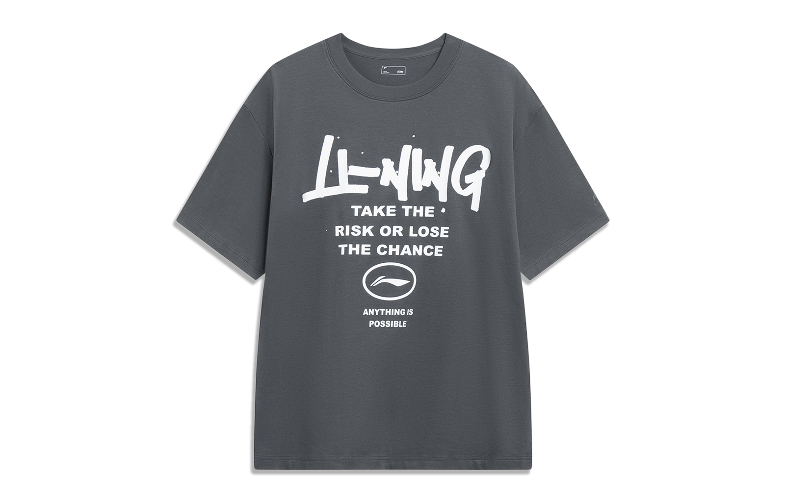 

Футболка LiNing Sports Life Collection Unisex Lead Gray