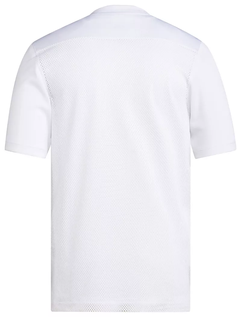 Мужская белая футбольная майка Adidas Texas A&M Aggies Replica Tailgate — фото 2