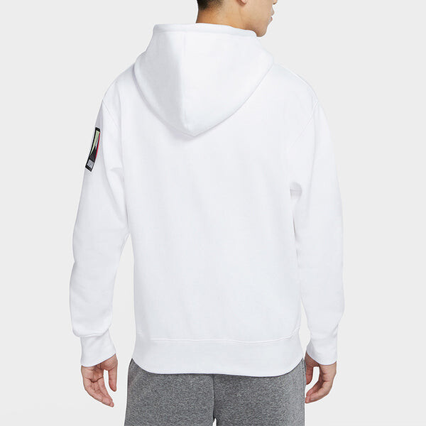 Толстовка Air Jordan Winter Utility Fleece Casual White, белый — фото 4