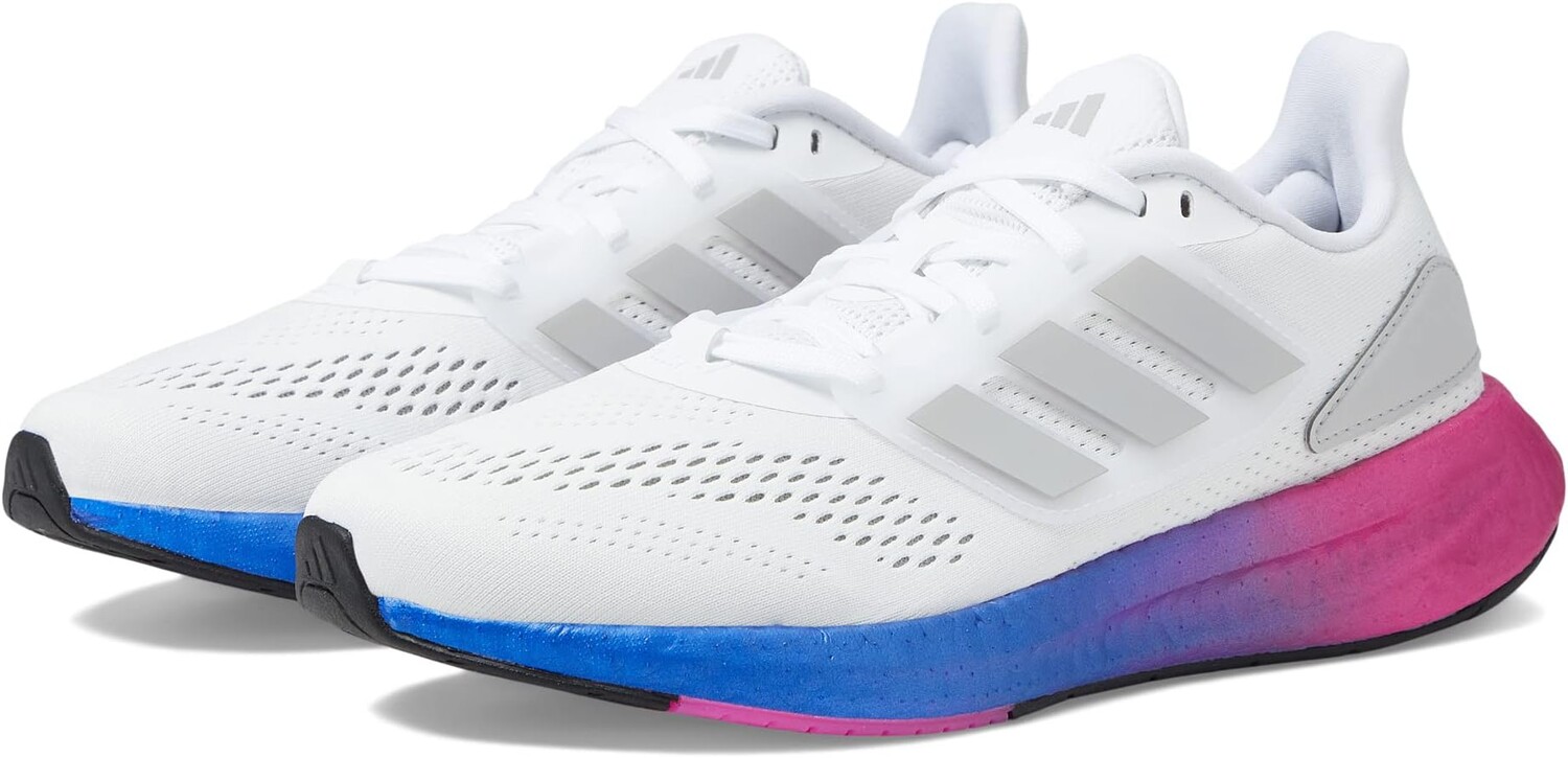 

Кроссовки Pureboost 22 adidas, цвет White/Grey/Lucid Fuchsia, Белый, Кроссовки Pureboost 22 adidas, цвет White/Grey/Lucid Fuchsia
