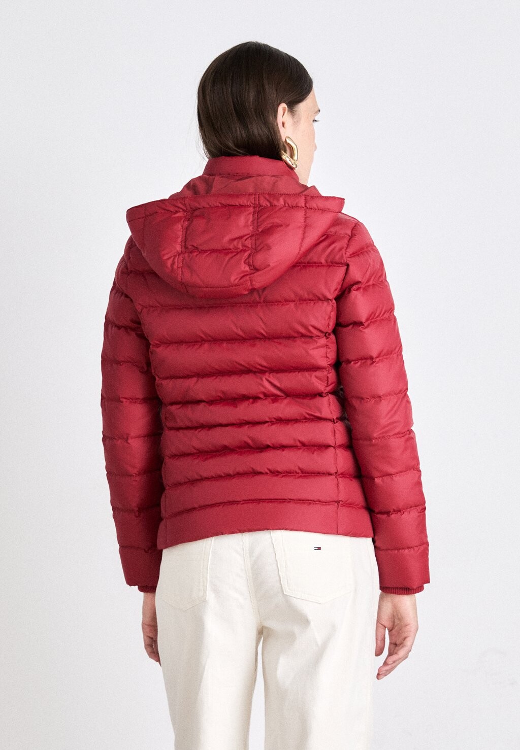

Пуховик Tommy Hilfiger, красный