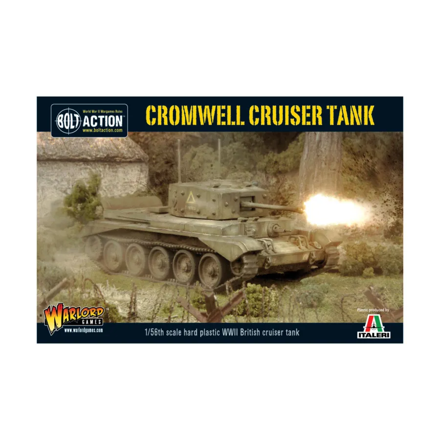 

Британский крейсерский танк Cromwell Mk IV (пластик), Bolt Action - British Army (28mm)