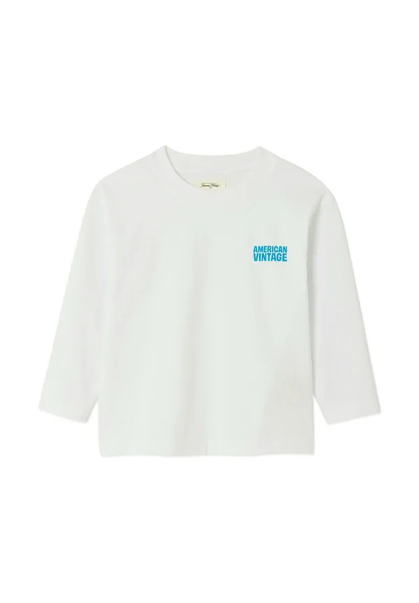 Топ с длинными рукавами enfant gixy American Vintage, Blanc