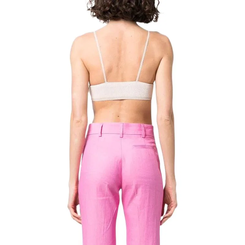 Топ-бандо Jacquemus Le Bandeau Valensole нюдовый — фото 4