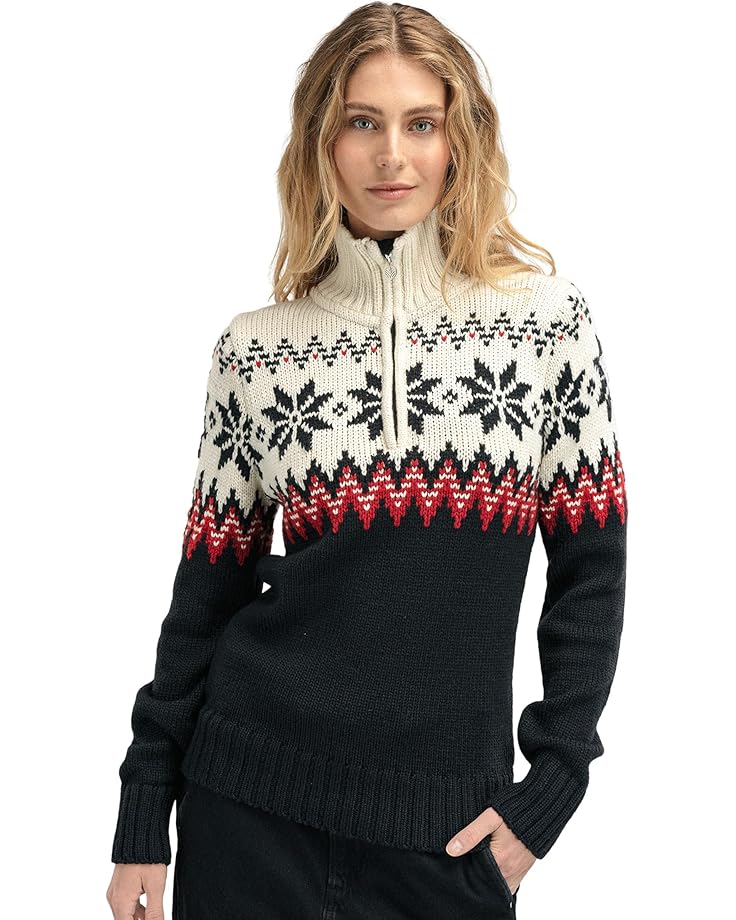 

Свитер Dale of Norway Myking Sweater, цвет Black/Off-White/Raspberry