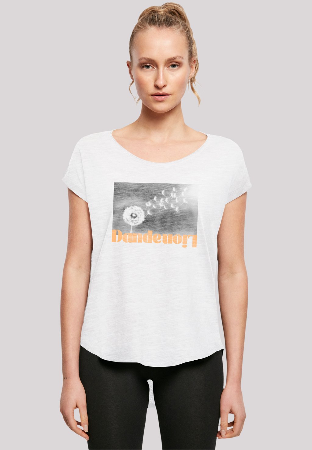 

Футболка с принтом DANDELION BLUME F4NT4STIC, белый