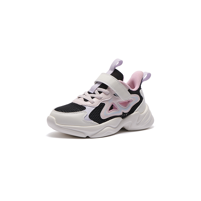 Детские кроссовки Kids 361°KIDS, черный/розовый/белый — фото 4