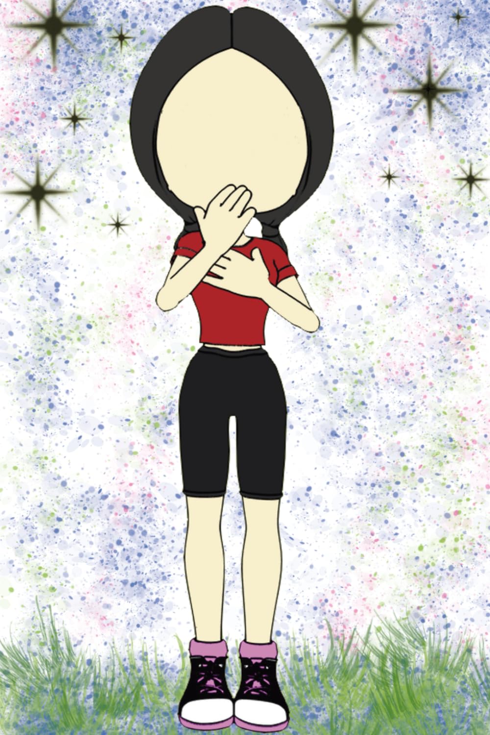 

Cartoon Girl: Dotted Journal, Notebook, Sketchbook for everyone