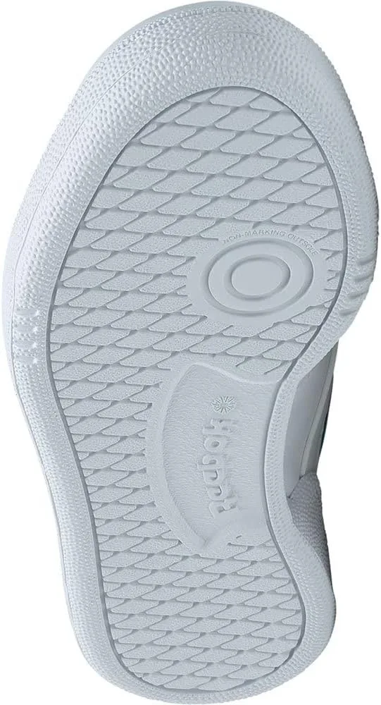 Мужские кроссовки Reebok Club C 85 Vgn, белый/сиреневый/бирюзовый — фото 3