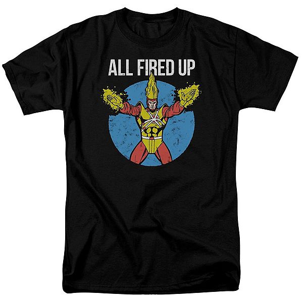 

Футболка с коротким рукавом Justice League of America Firestorms Party Licensed Character