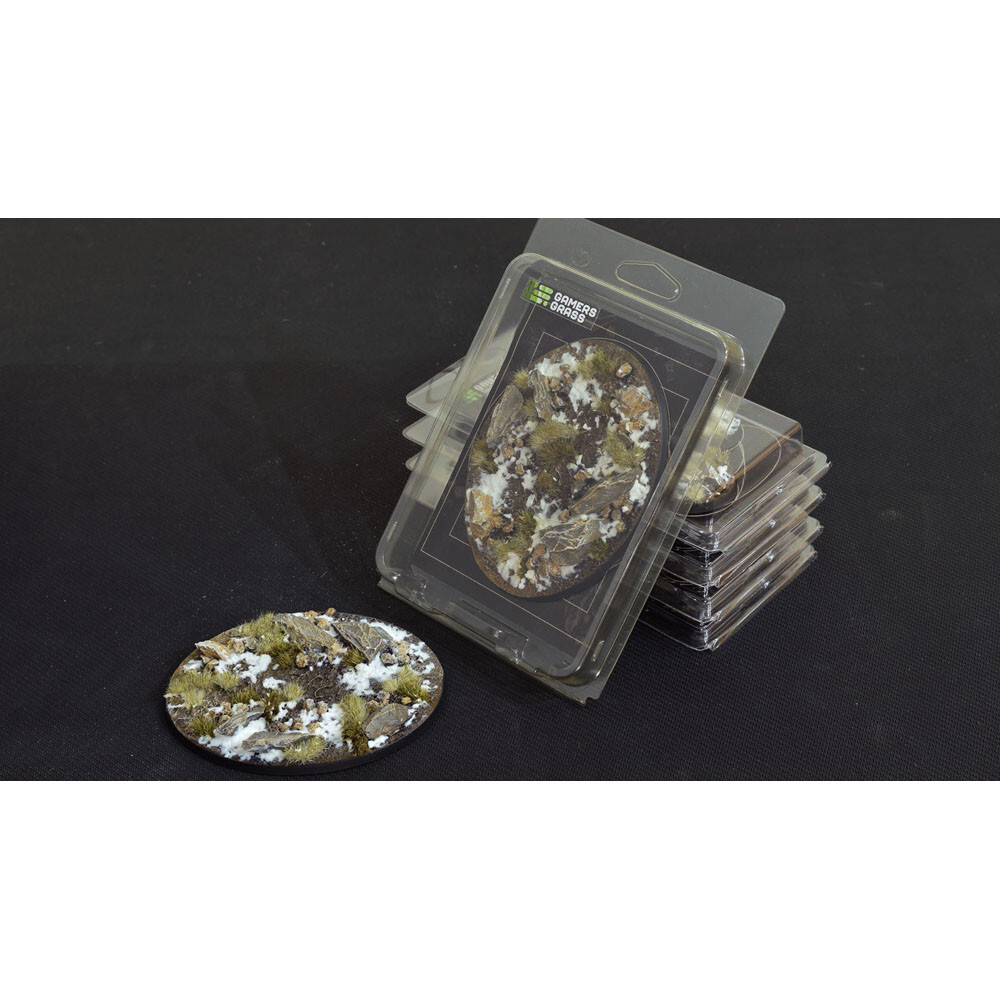 

Аксессуары Gamers Grass Battle Ready Bases: Winter - Oval 120mm (1)