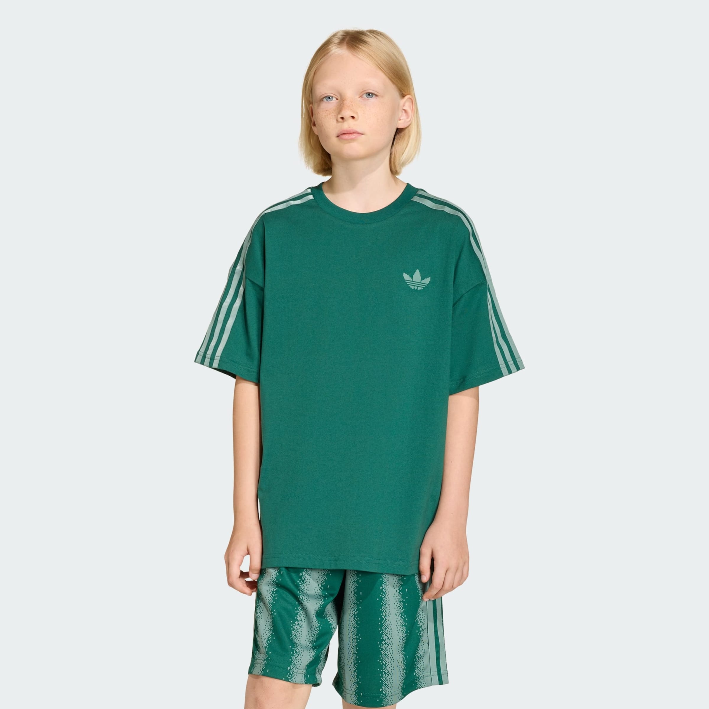 Adidas Originals Футболка 'Minecraft' в цвете Green, Pastel Green — фото 3