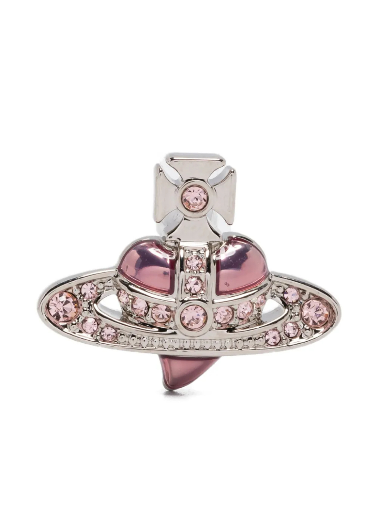 

Серьги Vivienne Westwood с кристаллами в форме сферы, серебряный