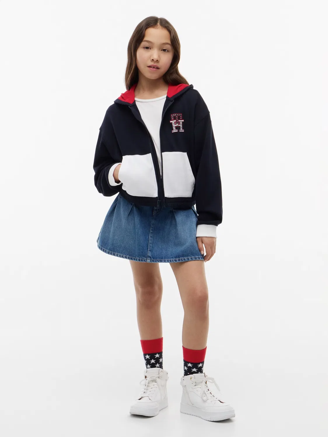 Юбка Tommy Hilfiger, Blue Denim — фото 4