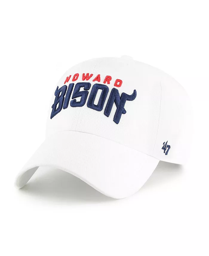 

Мужская белая регулируемая кепка Howard Bison Clean Up '47 Brand