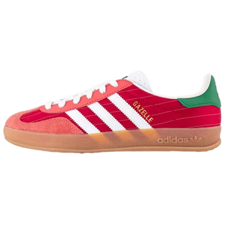 

Adidas Originals Адидас Газель Индор Олимпик Пак Беттер Скарлет красный белый зеленый, цвет Red White Green