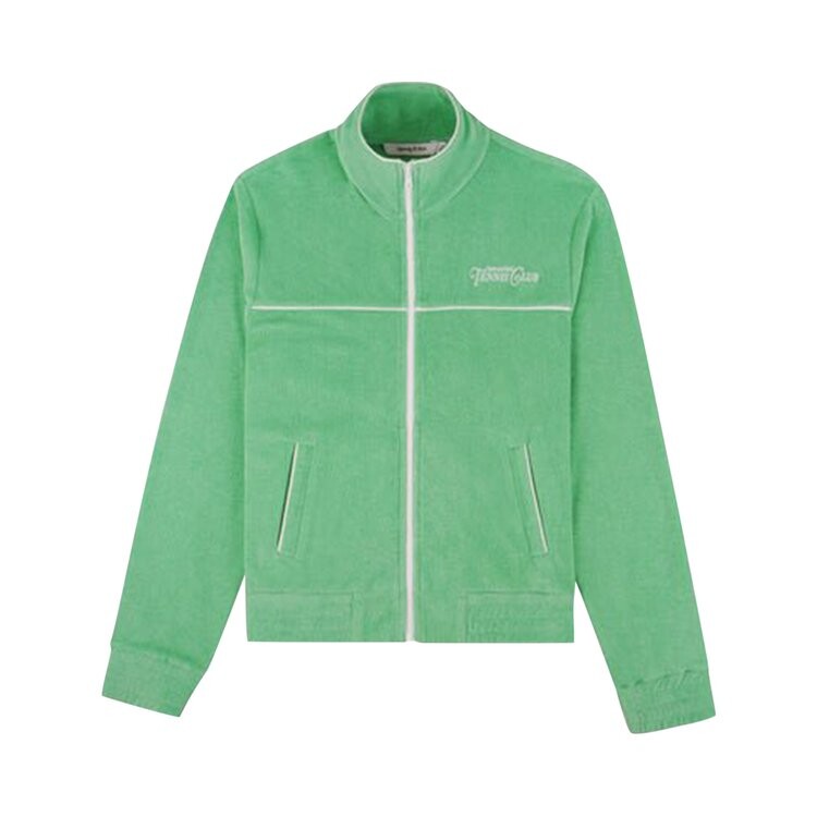 

Куртка Sporty & Rich Rizzoli Tennis Terry Track 'Washed Kelly/White', зеленый