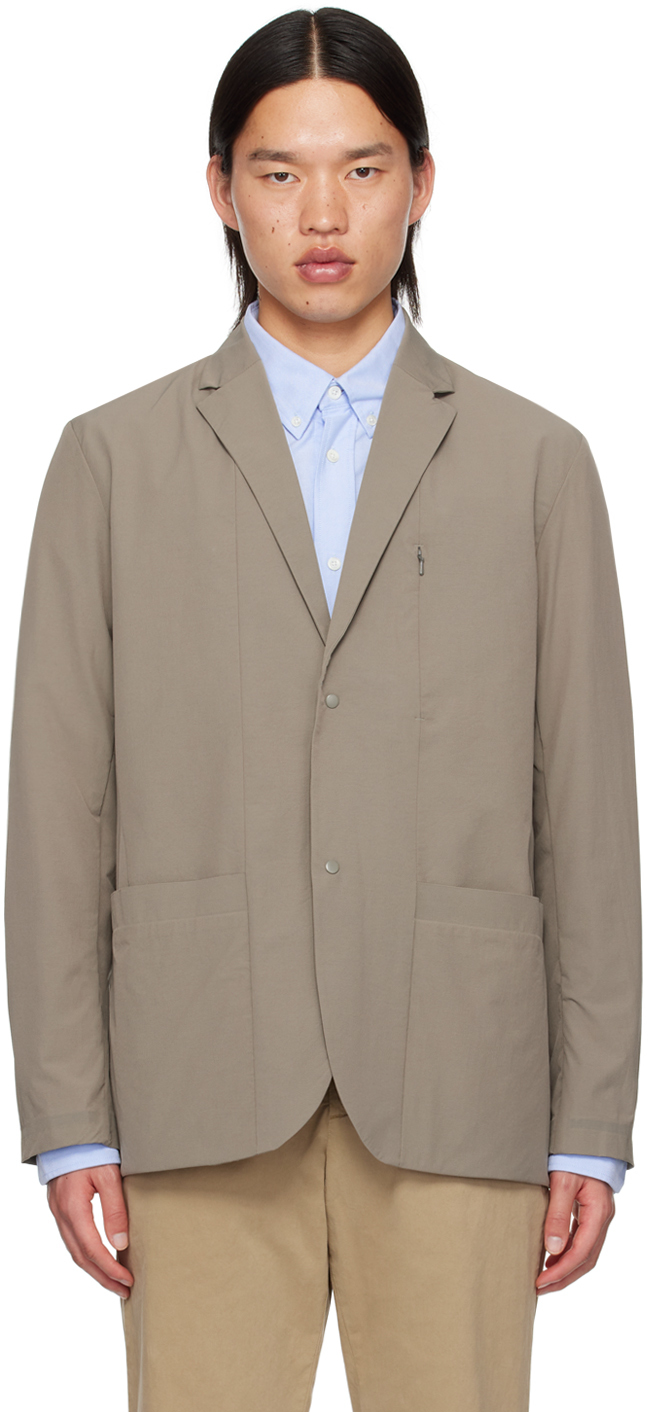

Серый легкий блейзер Emil Travel NORSE PROJECTS
