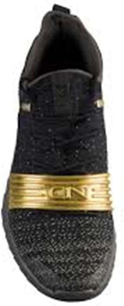 Кроссовки Under Armour C1N, Black/Metallic Gold — фото 3