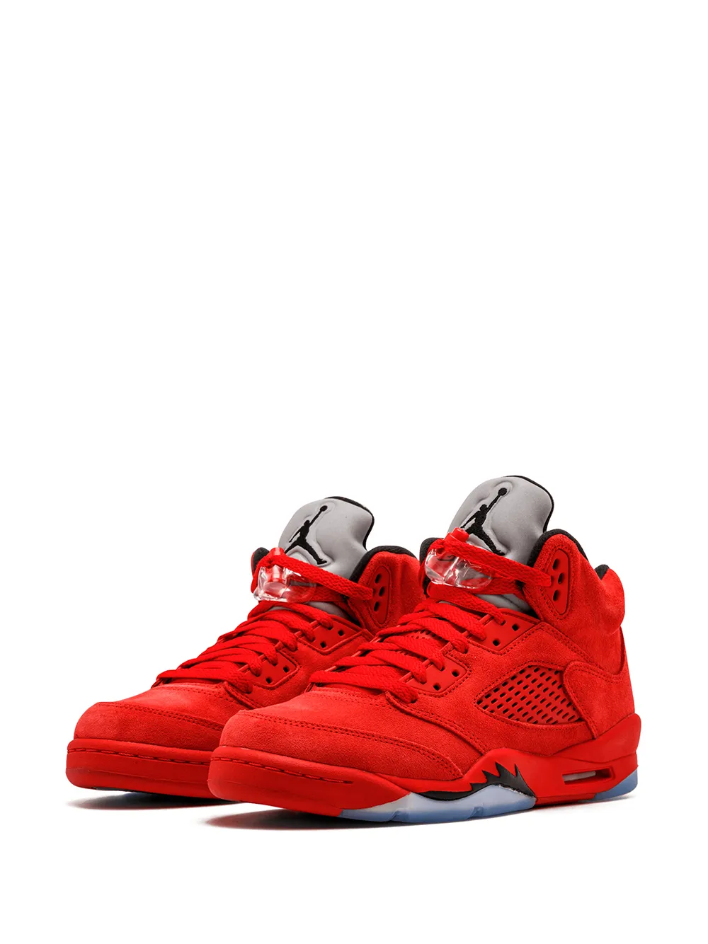 Высокие кроссовки Air Jordan 5 Retro Jordan Kids, красный — фото 2