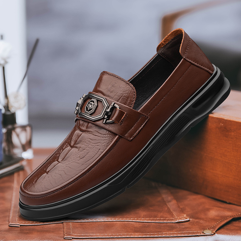 BAGE Мужские повседневные туфли Men's Low top Brown, коричневый, цвет Brown — фото 3