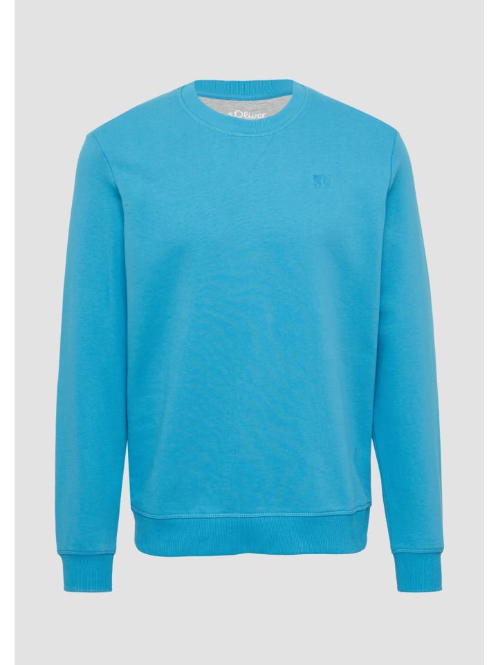 

Толстовка 6259_пастельно-бирюзового цвета s.Oliver