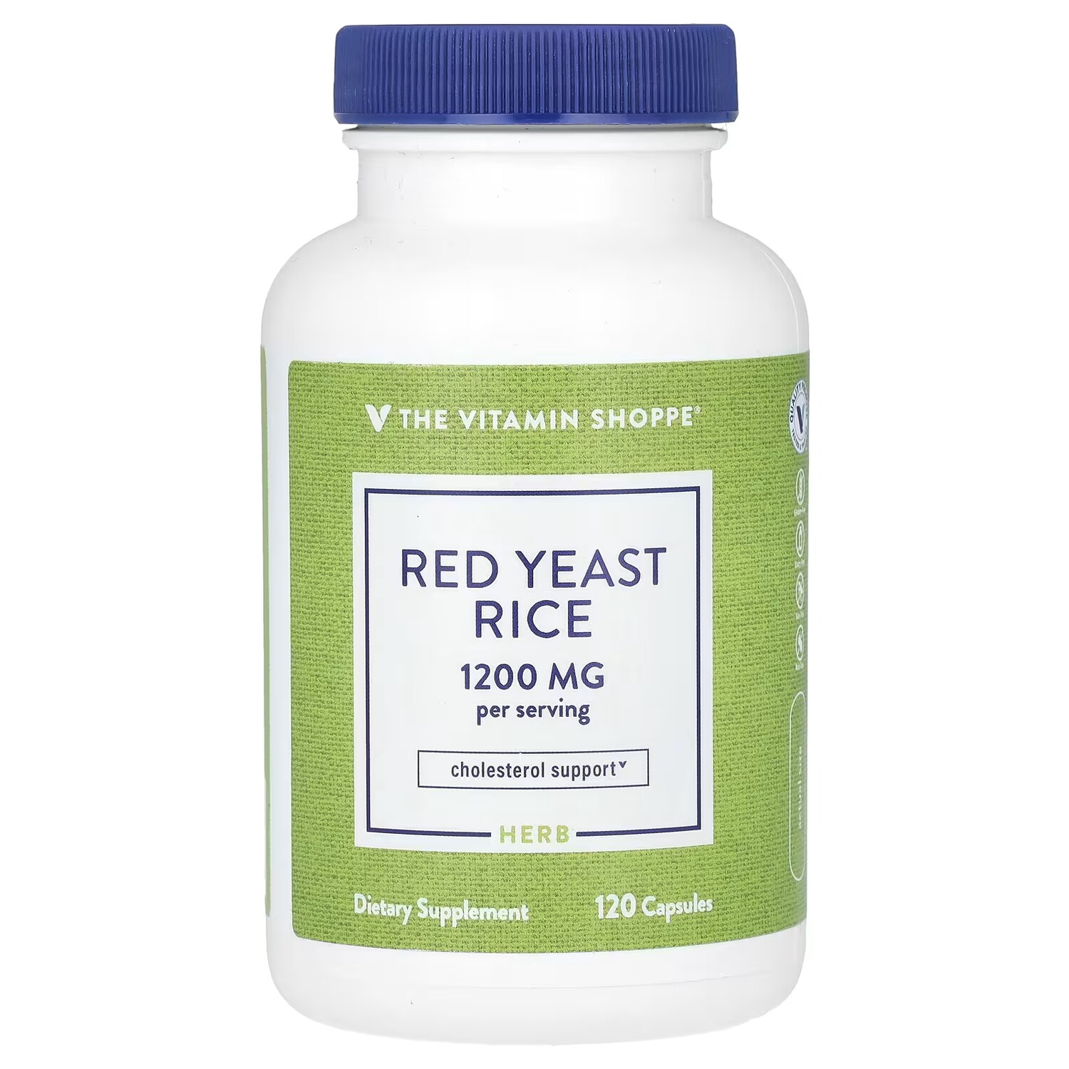 

Витамин The Vitamin Shoppe Red Yeast Rice 1200 мг