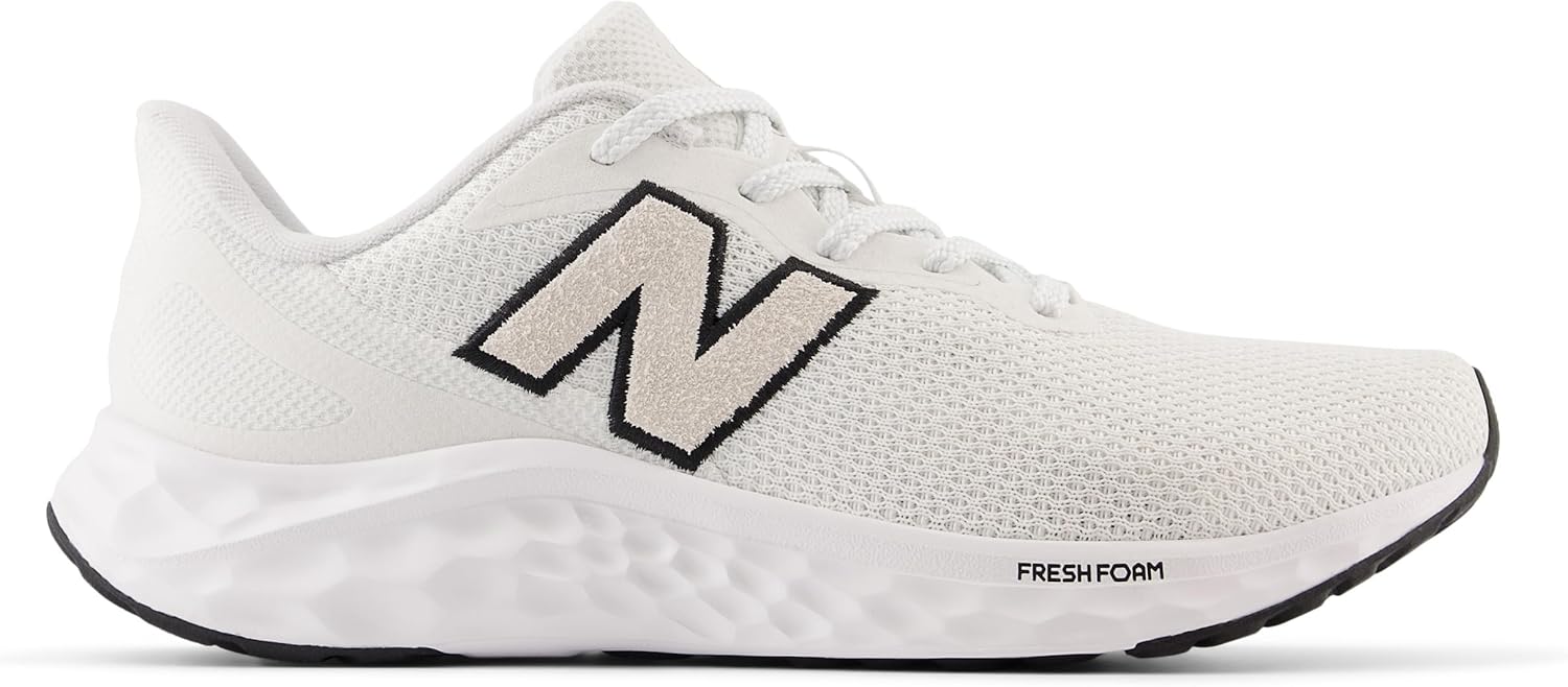 Кроссовки для бега New Balance Men's Fresh Foam Arishi V4, белый/черный — фото 2