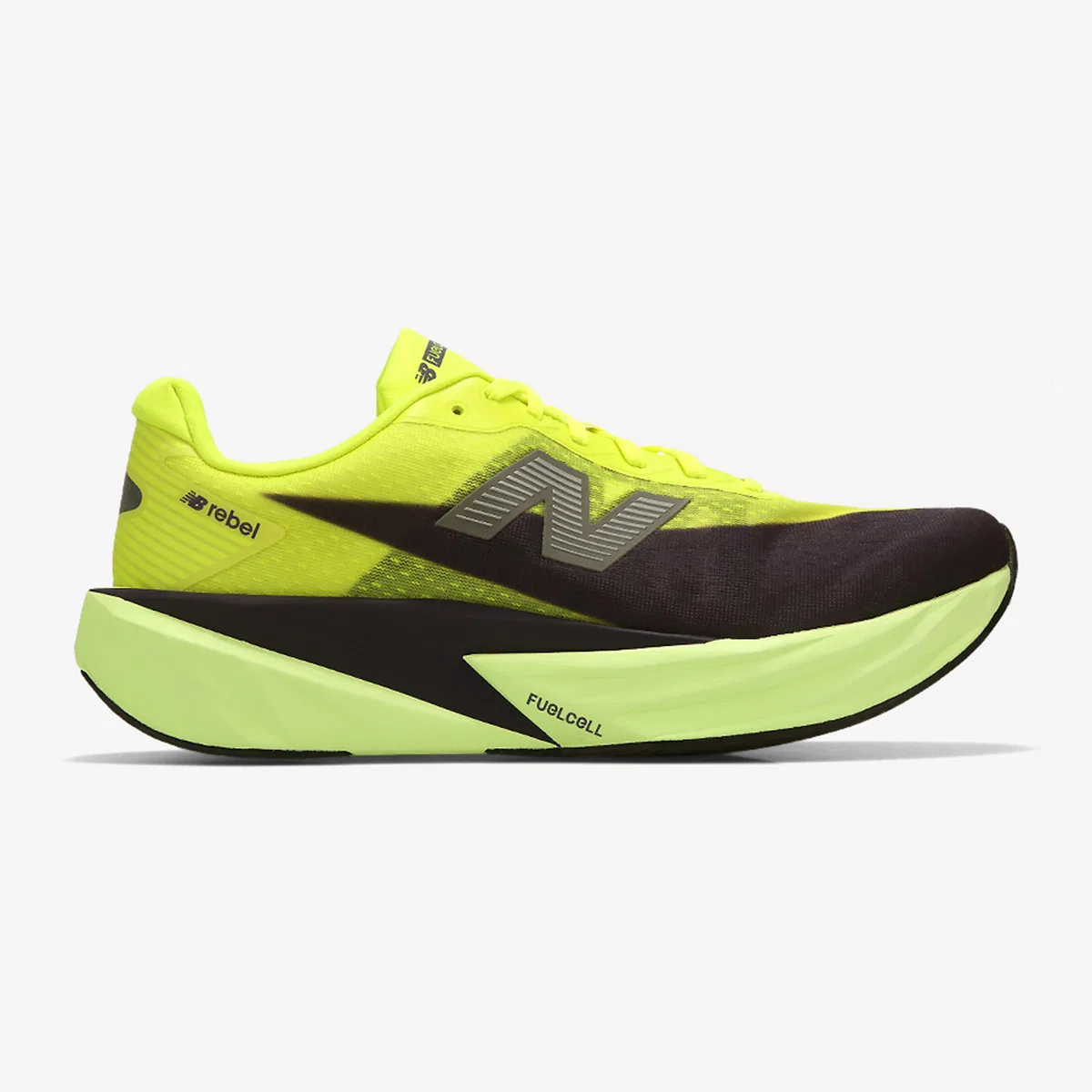 Мужские беговые кроссовки New Balance Rebel v5 жёлто-зелёные