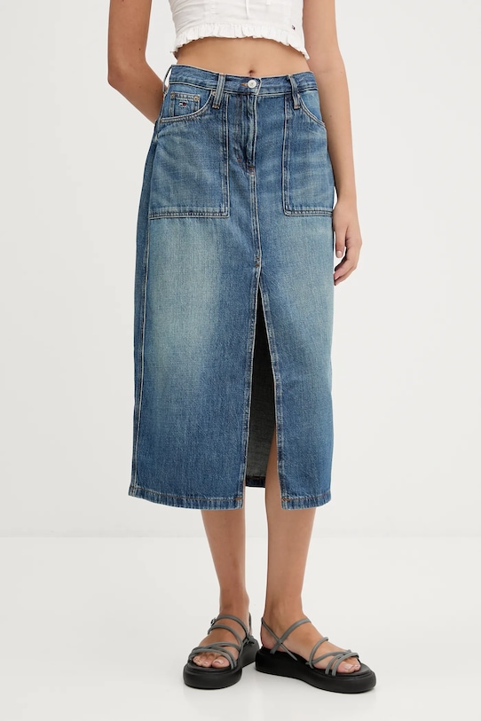 

Джинсовая юбка Tommy Jeans, синий