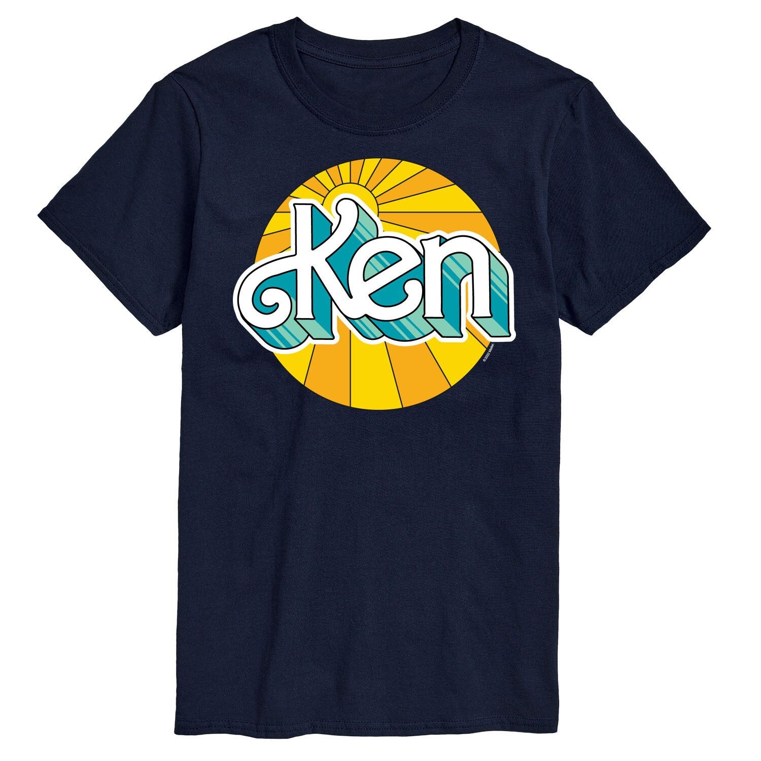 

Футболка с рисунком Big & Tall Ken Sunburst, Blue Barbie, синий
