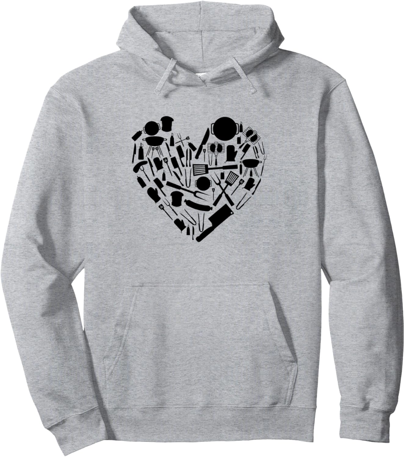 

Толстовка для любителей барбекю и копчения на гриле Barbecue Lover Bbq Grilling Smoker, серый