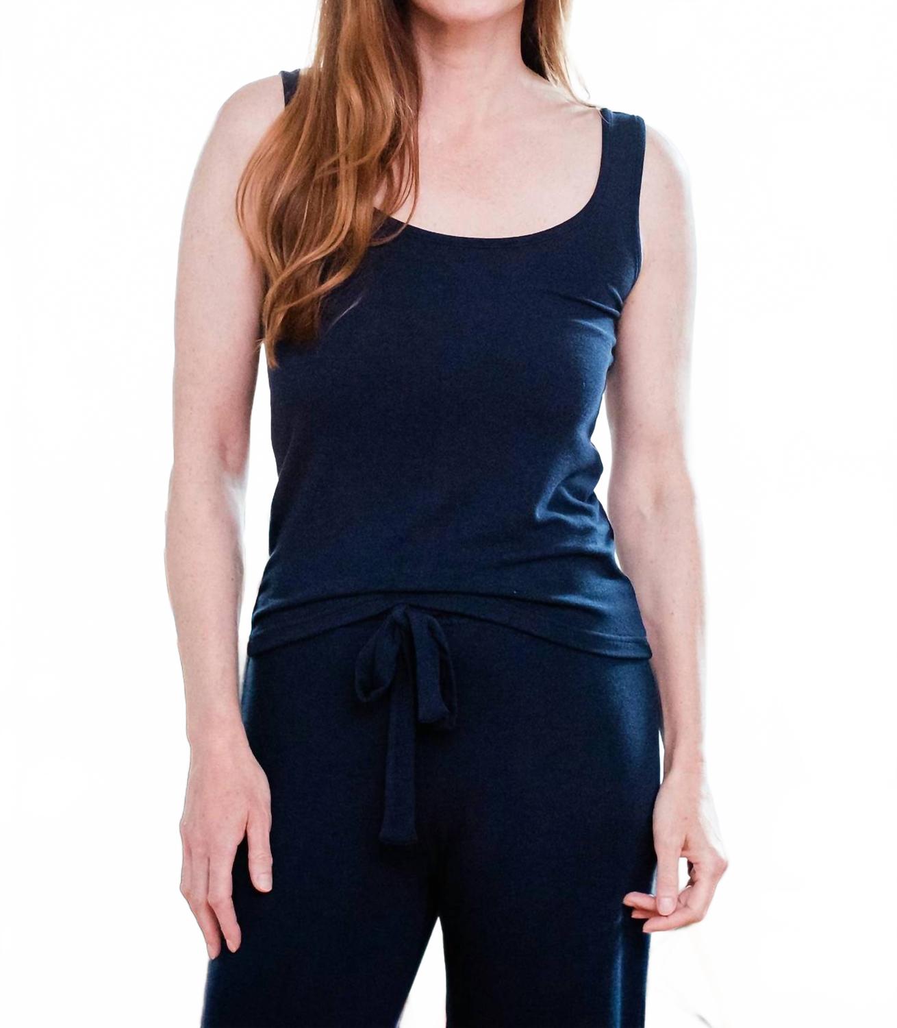 

Бамбуковый свитер Claire, цвет: темно-синий, меланжевый Yala, Navy Heather