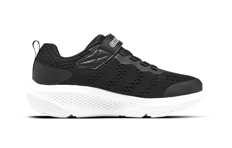 Низкие детские беговые кроссовки GO RUN Elevate белый для подростков Skechers, черный — фото 4