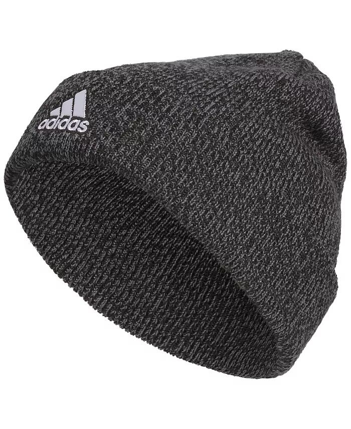 

Мужская вязаная шапка Team Issue в сложенном виде adidas, серый
