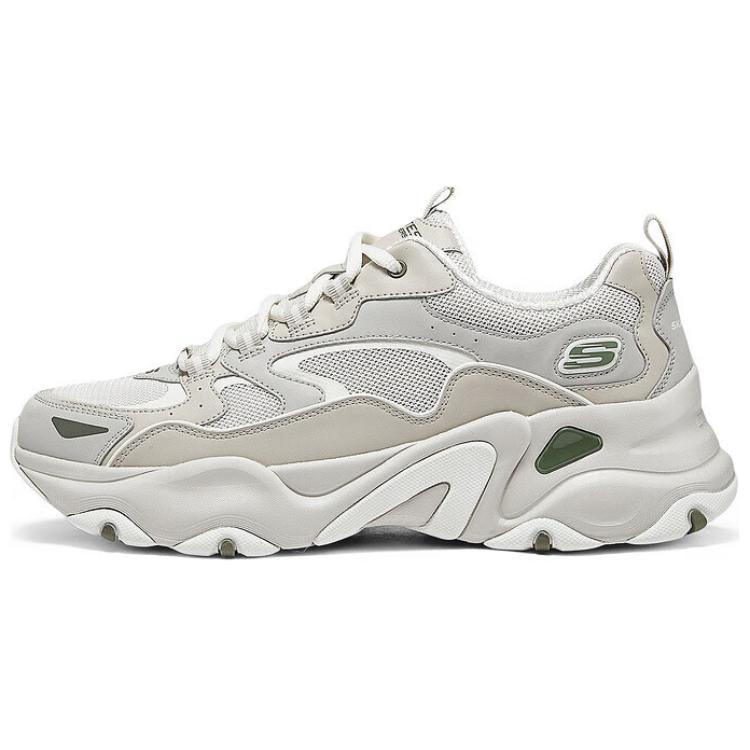 

DLITES Низкие повседневные кроссовки мужские серые Skechers, серый/белый