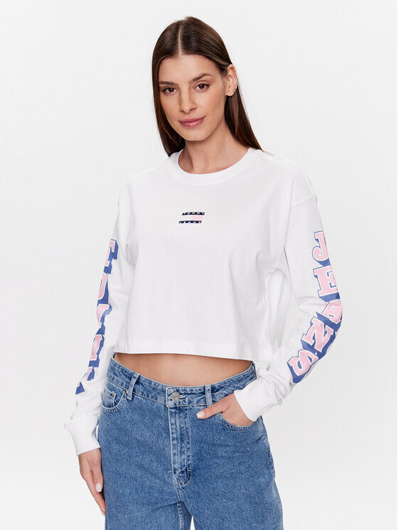 

Толстовка свободного кроя Tommy Jeans, белый
