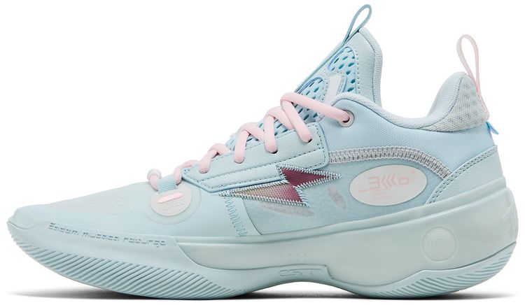 Кроссовки Li-Ning Way of Wade 10 Low 'South Beach', синий — фото 3